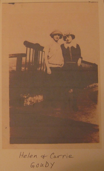 Helen and Carrie Goudy