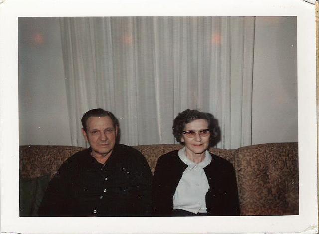 Herman 'Ed' Johnson with wife Gertrude Leona Hill Johnson